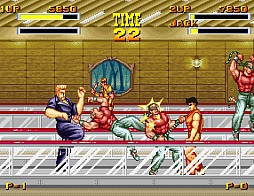 画像ギャラリー No.003のサムネイル画像 / 「アケアカNEOGEO バーニングファイト」が9月28日に配信開始。大阪が舞台のベルトスクロールACT