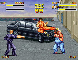 画像ギャラリー No.004のサムネイル画像 / 「アケアカNEOGEO バーニングファイト」が9月28日に配信開始。大阪が舞台のベルトスクロールACT