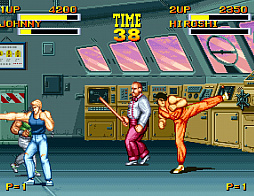 画像ギャラリー No.005のサムネイル画像 / 「アケアカNEOGEO バーニングファイト」が9月28日に配信開始。大阪が舞台のベルトスクロールACT
