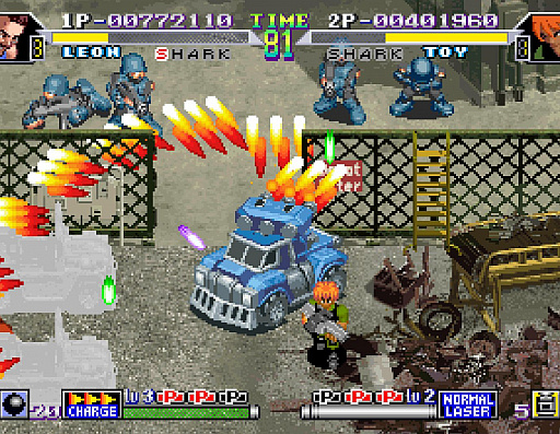 画像ギャラリー No.003のサムネイル画像 / 「ショックトルーパーズ セカンドスカッド」がPS4/Xbox OneのアケアカNEOGEOで登場