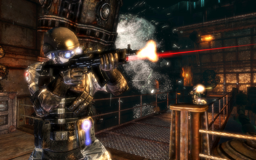 画像ギャラリー No.002のサムネイル画像 / ［Gamescom］Raven Softwareの新作FPS「Singularity」がプレイアブル展示。さっそく時間を早めたり巻き戻したりしてみた