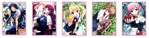 画像ギャラリー No.001のサムネイル画像 / 「カオスオンライン」，「グリザイアの果実」から50種のカードが参戦