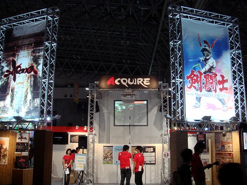 画像ギャラリー No.001のサムネイル画像 / ［TGS 2009］国産MMORPG「ZIPANG」が出展されているアクワイアブース情報 ※画像を追加