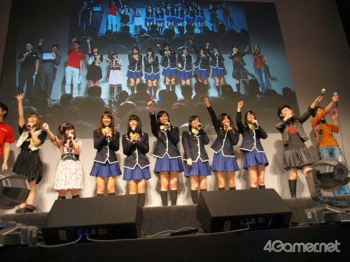 画像ギャラリー No.001のサムネイル画像 / ［TGS 2009］「ときめきメモリアル4」スペシャルステージに，新旧ヒロイン声優＆ときめきアイドリング!!!が登場