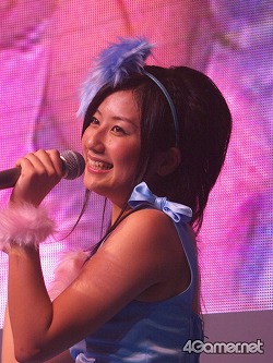 画像ギャラリー No.034のサムネイル画像 / ［TGS 2009］ぷよぷよアイドリング!!!のリーダーが河村 唯さんに決定！　って，何の話かと申しますと……