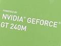 ［COMPUTEX］NVIDIA，未発表GPU「GeForce GT 240M」搭載のノートPCを展示