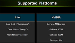 画像ギャラリー No.003のサムネイル画像 / NVIDIA,ノートPC向けの新技術「Optimus」発表。3D性能とバッテリー持続時間の両立を図る