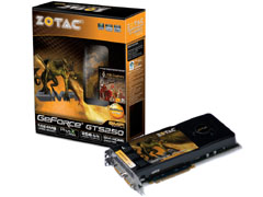 画像ギャラリー No.001のサムネイル画像 / 3月10日から順次発売。ZOTAC,玄人志向,ELSAからGTS 250カードが発表される。消費電力40%低減を謳う「GeForce 9600 GT」搭載製品も