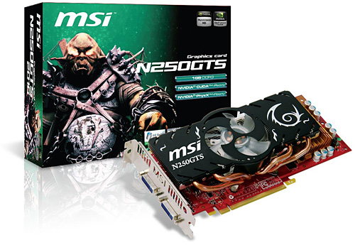 画像ギャラリー No.001のサムネイル画像 / MSI，4連ヒートパイプ採用のGPUクーラーを搭載したGTS 250発表