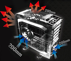 画像ギャラリー No.006のサムネイル画像 / Cooler Masterのゲーマー向けブランド「CM Storm」が国内始動。第1弾PCケース「Sniper」は3月19日発売