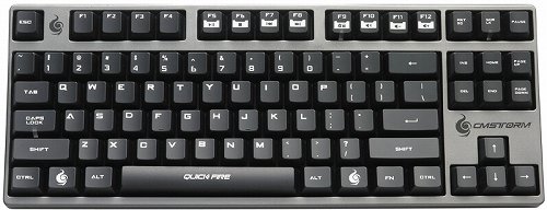 画像ギャラリー No.003のサムネイル画像 / 茶・黒・赤軸採用でテンキーレスのCooler Master製キーボード「Quick Fire Rapid」シリーズが12月1日に発売