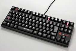 画像ギャラリー No.009のサムネイル画像 / 「Quick Fire Rapid」シリーズ3製品を試す。いずれも完成度の高いメカニカルキーボードだが，ポイントは赤軸搭載モデルの存在か
