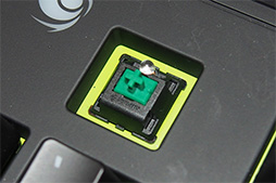 画像ギャラリー No.003のサムネイル画像 / ［COMPUTEX］CM Storm限定“緑軸”，「Cherry MX Green」採用のゲーマー向けキーボードをCooler Masterが披露