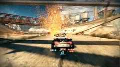 画像ギャラリー No.010のサムネイル画像 / 「SPLIT SECOND -スプリットセカンド-」コースのあちこちが爆発し車が吹っ飛ぶ「サバイバル」モードをムービーで紹介