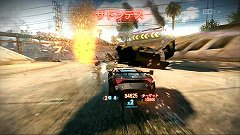 画像ギャラリー No.012のサムネイル画像 / 「SPLIT SECOND -スプリットセカンド-」コースのあちこちが爆発し車が吹っ飛ぶ「サバイバル」モードをムービーで紹介