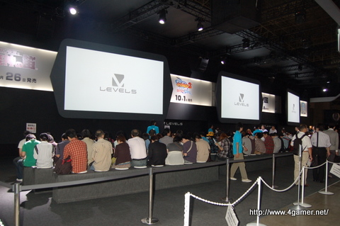 画像ギャラリー No.001のサムネイル画像 / ［TGS 2009］レベルファイブの最新タイトルが丸分かり！　“シアターコーナー”で上映された最新映像3バージョンの直撮りムービーをアップ