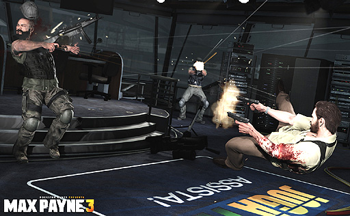 画像ギャラリー No.004のサムネイル画像 / Rockstarが「Max Payne 3」の最新ムービーを公開。シリーズを特徴づけるバレットタイムとはなにか