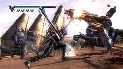 画像ギャラリー No.009のサムネイル画像 / ［TGS 2009］止まらない爽快感に打ち震える「NINJA GAIDEN Σ2」プレイレポート