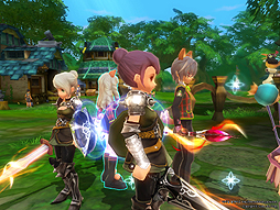 画像ギャラリー No.009のサムネイル画像 / 「エターナルブレイド」の最新スクリーンショットが公開。キャラクターや戦闘時のエフェクト，マップを含めた世界の雰囲気などをチェック