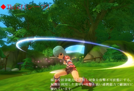 画像ギャラリー No.002のサムネイル画像 / 「エターナルブレイド」，プレイヤーが始めに選べる6職業の特徴を確認。スクリーンショットからも雰囲気を掴もう