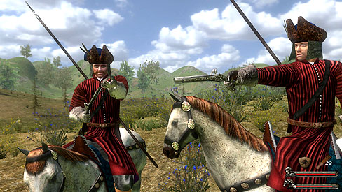 画像ギャラリー No.002のサムネイル画像 / 「Mount & Blade」シリーズに拡張パック「With Fire & Sword」が登場。馬と剣だけの時代はついに終わり,戦場には銃や大砲が出現