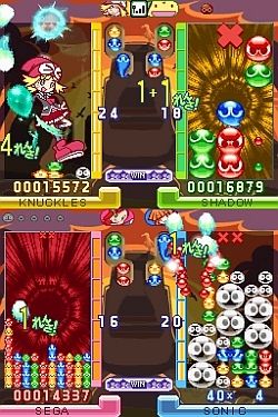 画像ギャラリー No.008のサムネイル画像 / ドアラも夢中のニンテンドーDS用ソフト「ぷよぷよ7」,CMムービー4本を掲載。Wi-Fiランキングも公開