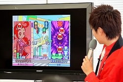 画像ギャラリー No.014のサムネイル画像 / “栃木の星”U字工事が,宿敵・茨城のぷよぷよPR大使に!? ニンテンドーDS用ソフト「ぷよぷよ7」大連鎖イベントの模様をレポート