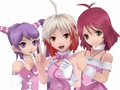「テイルズ オブ グレイセス」のソフィ/シェリア/パスカルがアイドルデビュー？　「アイマスDS」コラボ衣装が12月16日13：00から配信開始