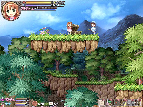 画像ギャラリー No.003のサムネイル画像 / いにしえの精霊石を探すアクションRPG「フォーチュンサモナーズ〜アルチェの精霊石〜」のデモ版をUp