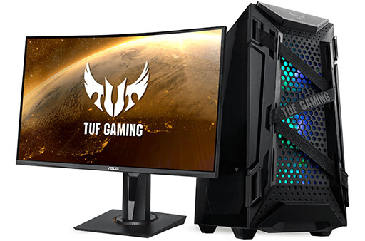 画像ギャラリー No.001のサムネイル画像 / アーク,TUF GamingブランドのマザーとPCケースを採用したゲームPCを発売