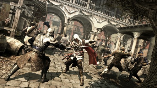 画像ギャラリー No.009のサムネイル画像 / ［E3 09］ルネサンス時代の暗殺者は空を飛ぶ？　Ubisoft，「Assassin's Creed II」の詳しい情報をE3で紹介