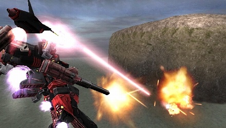 画像ギャラリー No.014のサムネイル画像 / 「ARMORED CORE 3 Portable」，新規パーツや「アリーナ」モードに登場する新ランカーAC「マーウォルス」が公開