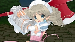 画像ギャラリー No.025のサムネイル画像 / もちろん鎧破壊システム搭載！　総勢19名＋αの美闘士が活躍するPSP用シミュレーションRPG「クイーンズブレイド スパイラルカオス」今冬発売