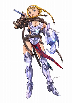 画像ギャラリー No.050のサムネイル画像 / もちろん鎧破壊システム搭載！　総勢19名＋αの美闘士が活躍するPSP用シミュレーションRPG「クイーンズブレイド スパイラルカオス」今冬発売