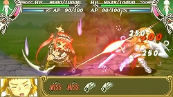 画像ギャラリー No.014のサムネイル画像 / 友好値が勝利の鍵を握る？　PSP「クイーンズブレイド スパイラルカオス」，美闘士とのコミュニケーションシステムや，figmaキュート“shift body”を紹介