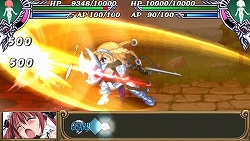 画像ギャラリー No.017のサムネイル画像 / 友好値が勝利の鍵を握る？　PSP「クイーンズブレイド スパイラルカオス」，美闘士とのコミュニケーションシステムや，figmaキュート“shift body”を紹介