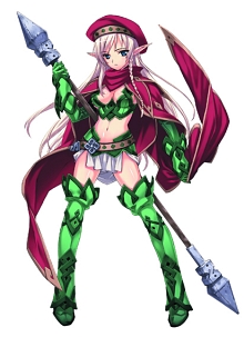 画像ギャラリー No.031のサムネイル画像 / 友好値が勝利の鍵を握る？　PSP「クイーンズブレイド スパイラルカオス」，美闘士とのコミュニケーションシステムや，figmaキュート“shift body”を紹介