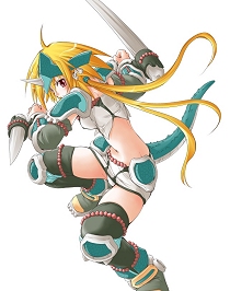 画像ギャラリー No.093のサムネイル画像 / 敵は自分達!?　「クイーンズブレイド スパイラルカオス」，美闘士達にそっくりな「ドッペンルゲンガー」と美少女型モンスターを紹介