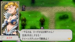 画像ギャラリー No.008のサムネイル画像 / PSP用SRPG「クイーンズブレイド スパイラルカオス」最新情報,美闘士による神聖な決闘「クイーンズデュエル」とは?