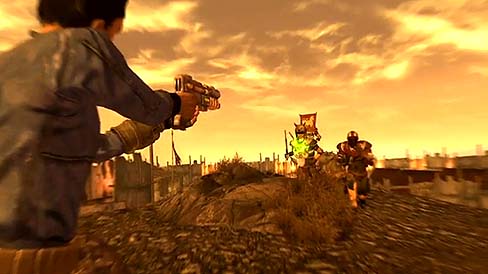 画像ギャラリー No.001のサムネイル画像 / Bethesda Softworksが，発売まで1か月に迫った「Fallout: New Vegas」の開発者ビデオダイアリーを公開。第1回はストーリーについて