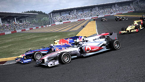 画像ギャラリー No.013のサムネイル画像 / 伝説のF1ドライバーが集合。コードマスターズ,10月7日発売予定の「F1 2010」完成披露会を開催