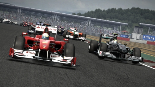 画像ギャラリー No.003のサムネイル画像 / 「F1 2010」店頭体験会が,池袋のヤマダ電機で11月3日開催