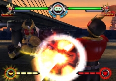 画像ギャラリー No.027のサムネイル画像 / 8月6日発売のPS2「仮面ライダー クライマックスヒーローズ」，電王/クウガをはじめとした“フォームチェンジ”の情報をお届け