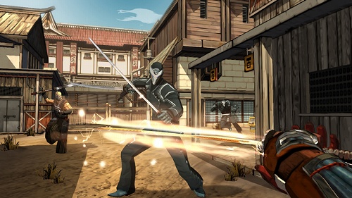 画像ギャラリー No.003のサムネイル画像 / ［Gamescom］UbisoftのWii専用FPS「Red Steel 2」では，大西部の荒野で忍者が走り回る！