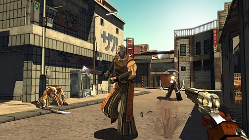 画像ギャラリー No.005のサムネイル画像 / ［TGS 2009］日本刀と銃が織り成す二重奏が快感！Wii専用FPS「レッドスティール2」のプレイレポートを掲載