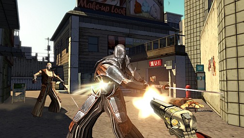 画像ギャラリー No.008のサムネイル画像 / ［TGS 2009］日本刀と銃が織り成す二重奏が快感！Wii専用FPS「レッドスティール2」のプレイレポートを掲載
