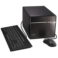 画像ギャラリー No.001のサムネイル画像 / クレバリー,i7-990X搭載のゲーム用PC。キューブ型から3GPU採用まで6モデル