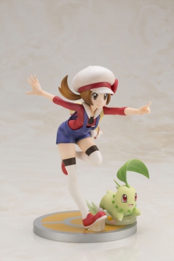 画像ギャラリー No.001のサムネイル画像 / 「ポケモン ハートゴールド・ソウルシルバー」のコトネとチコリータがフィギュアで登場