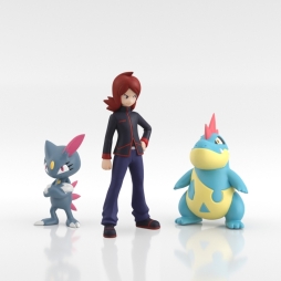 画像ギャラリー No.004のサムネイル画像 / ジョウト地方のポケモンやトレーナーが約1/20のフィギュアに。シリーズ第2弾「ポケモンスケールワールド ジョウト地方」が2020年1月に発売決定