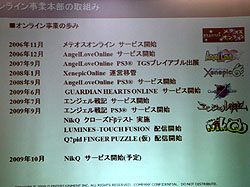 画像ギャラリー No.003のサムネイル画像 / PS3版「エンジェル戦記」は9月16日にスタート！　iPhone用アプリも発表されたキューエンタテインメント事業説明会「Qonline-Quest 2009-」レポート